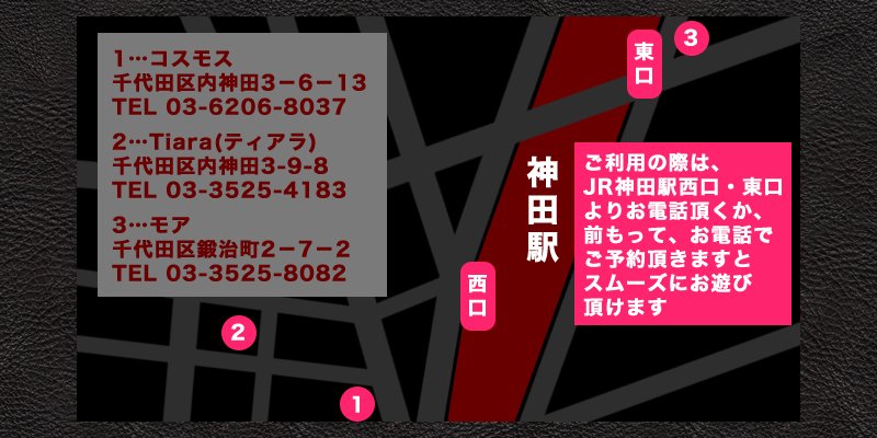 神田駅MAP